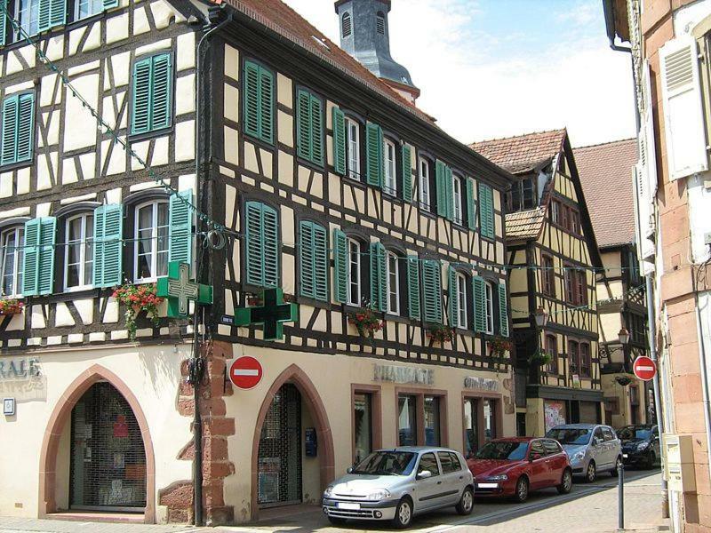Charmant Petit Appartement En Alsace Bouxwiller  Exteriör bild